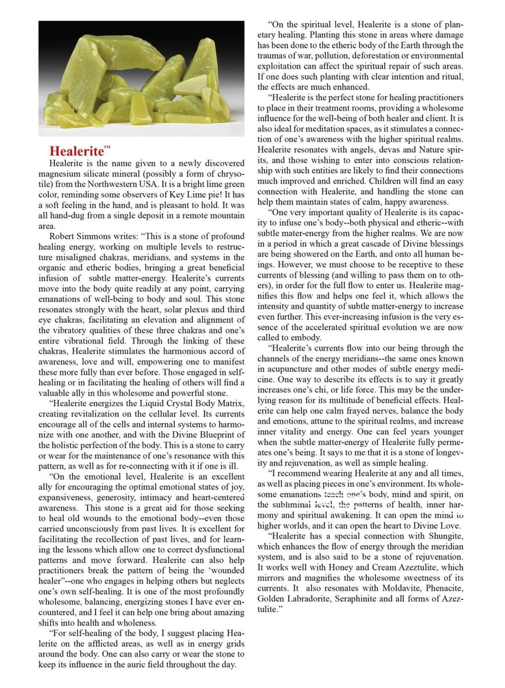 Healerite & Clear Quartz Copper Spiral Pendant